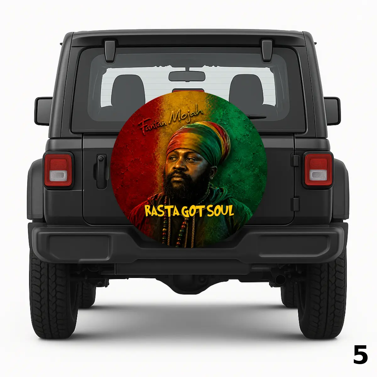 =Rasta Got Soul Spare Tire Cover