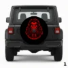 =Red Sasquatch Spare Tire Cover