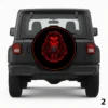 =Red Sasquatch Spare Tire Cover