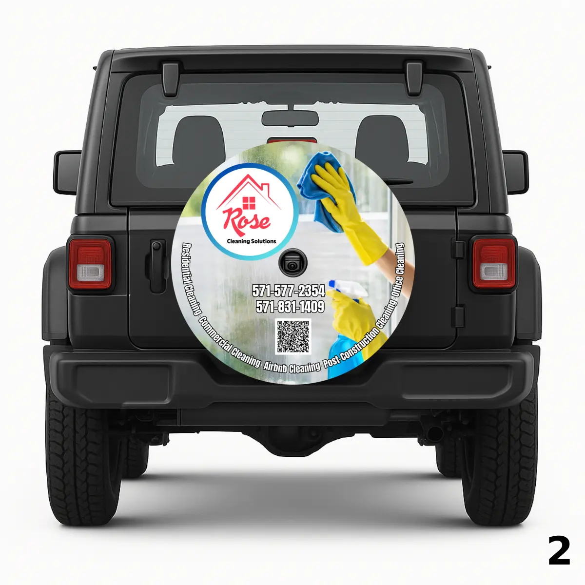 =Rose Cleaning Solutions Spare Tire Cover