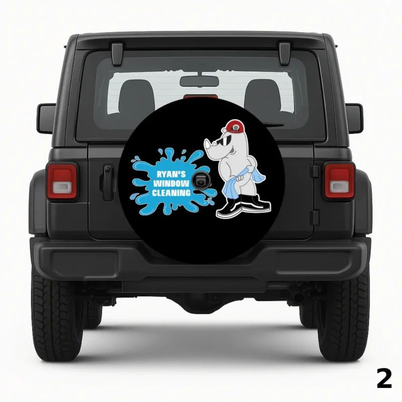 =Ryan's Window Cleaning Spare Tire Cover