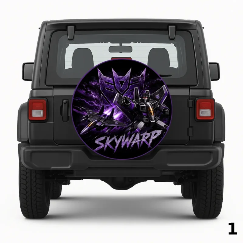 =Skywarp Decepticon Spare Tire Cover