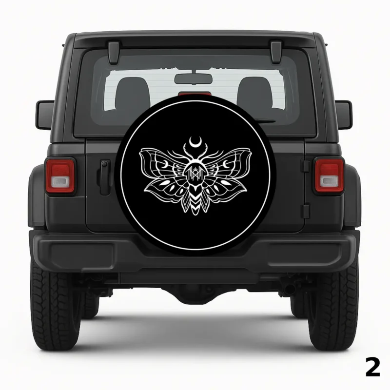 =Sleep Token Moth Spare Tire Cover