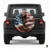 =Soldier Memorial Statue Spare Tire Cover