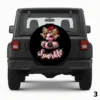 =Sparkle Flamingo Spare Tire Cover