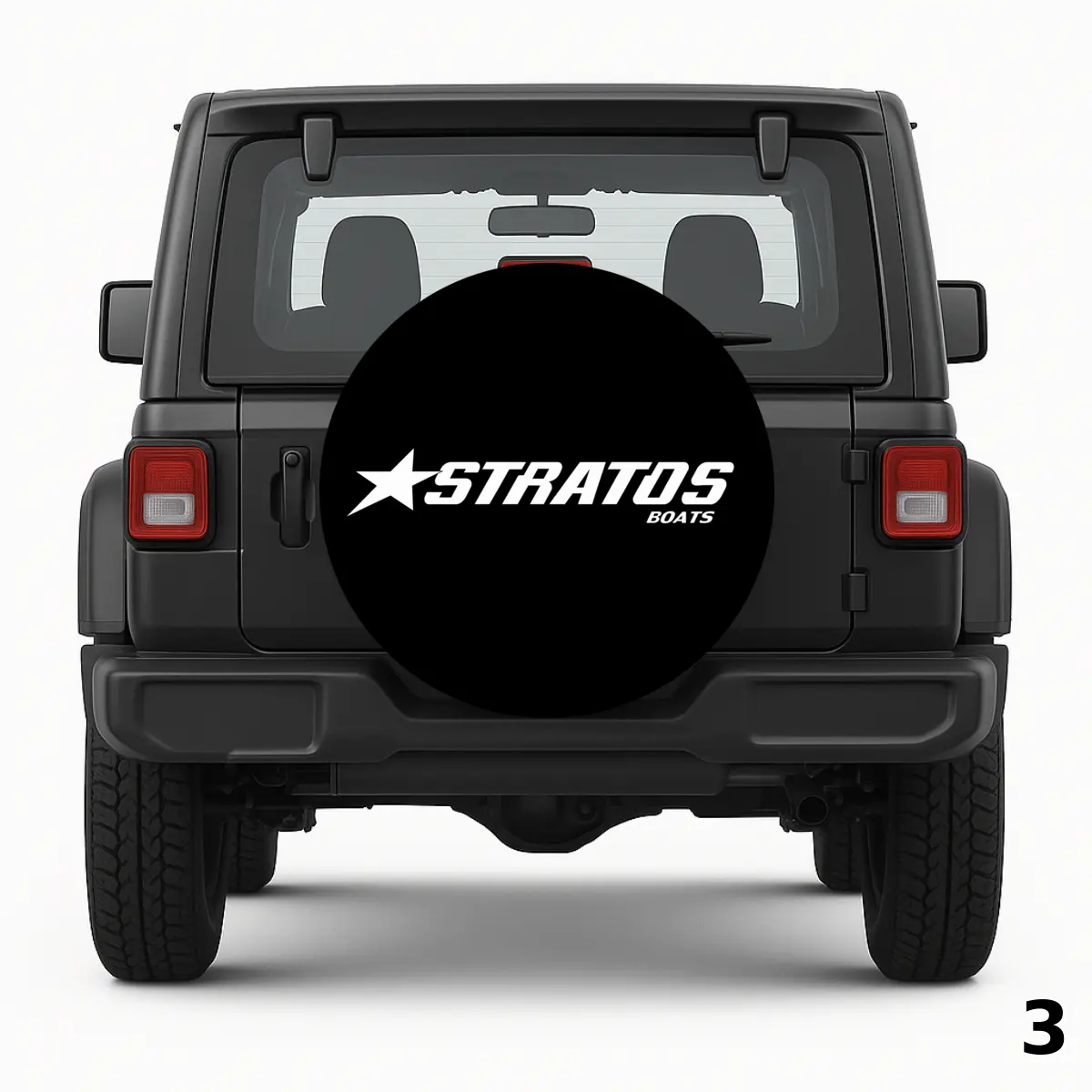 =Stratos Boats Spare Tire Cover