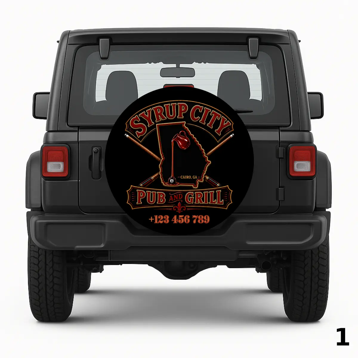 =Syrup City Spare Tire Cover