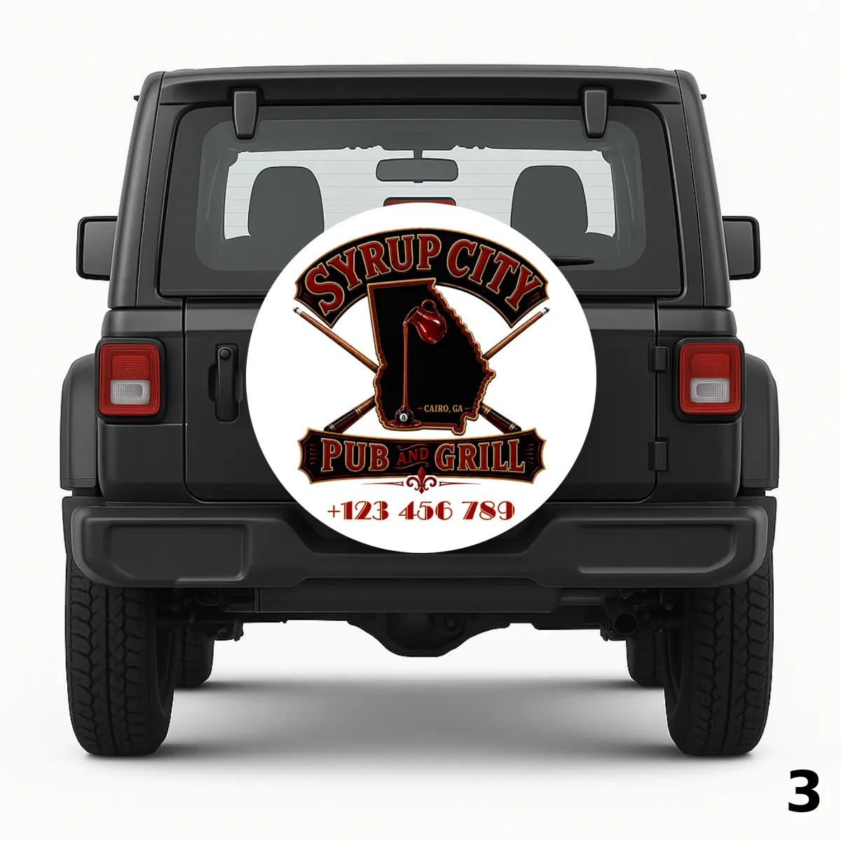 =Syrup City Spare Tire Cover