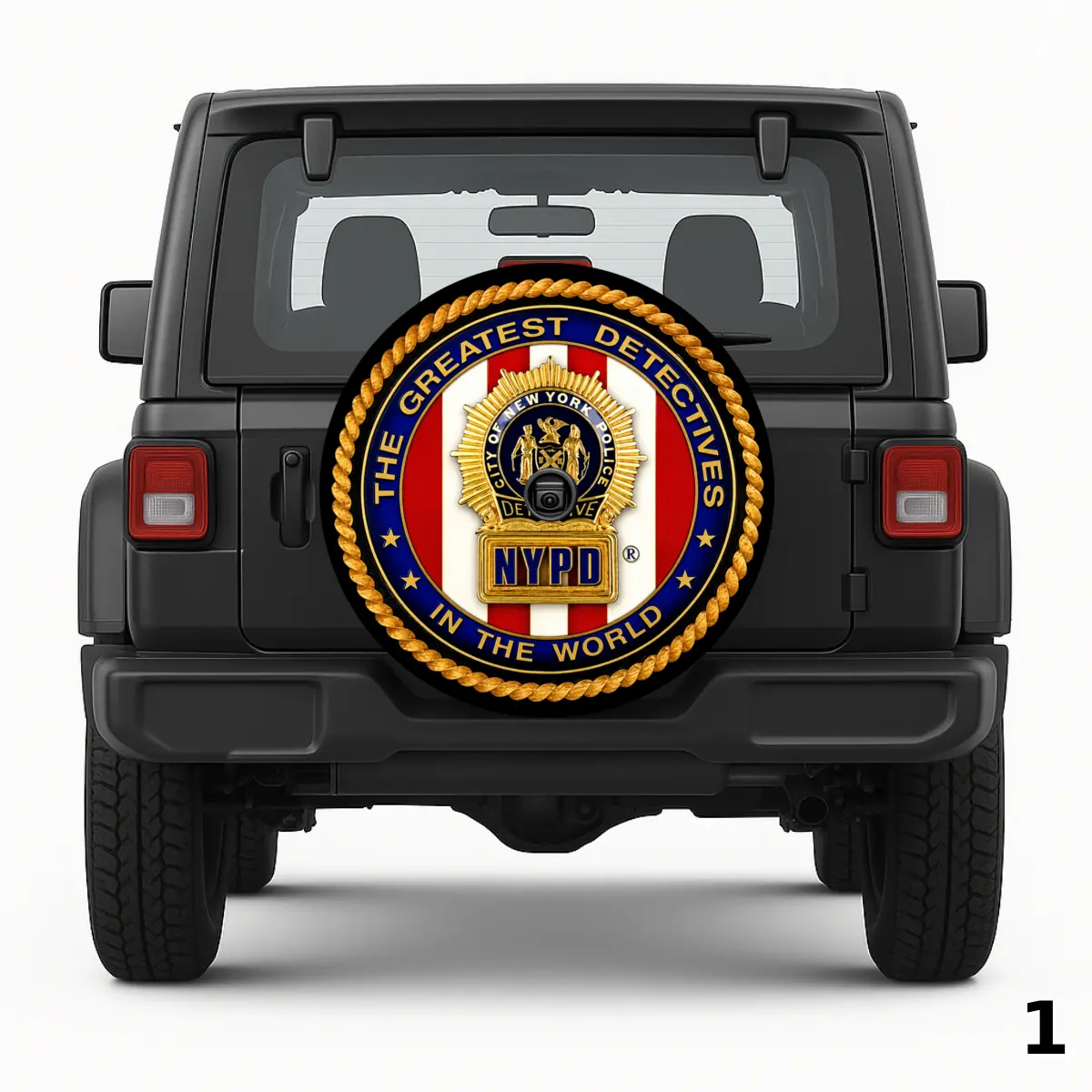 =The Greatest Detectives Spare Tire Cover