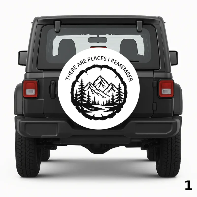 =There Are Places I Remember Spare Tire Cover