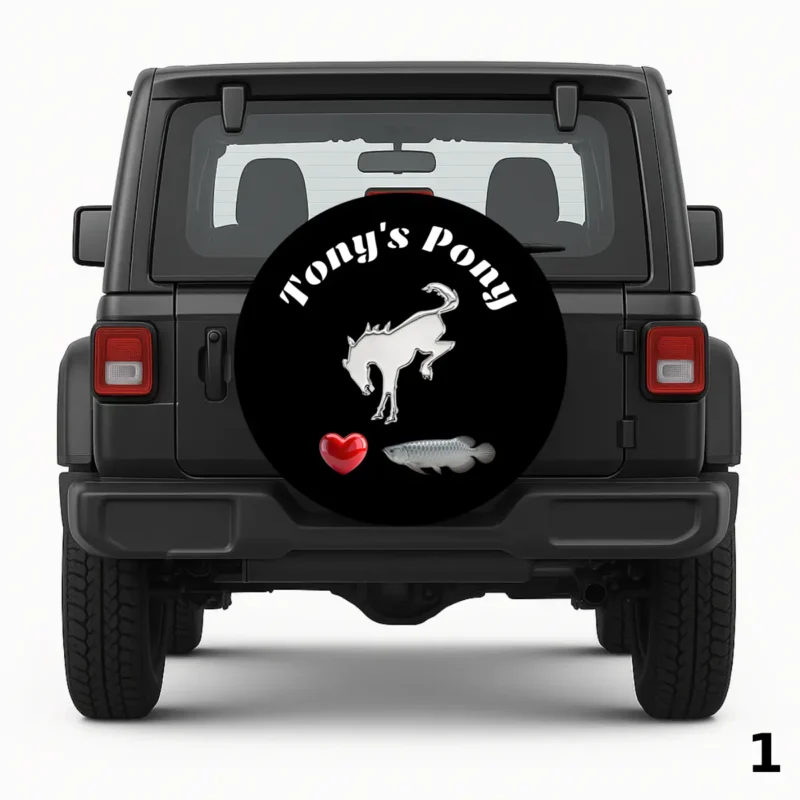 =Tony's Pony Spare Tire Cover