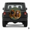 =Two Dogs Tire Cover Design Spare Tire Cover