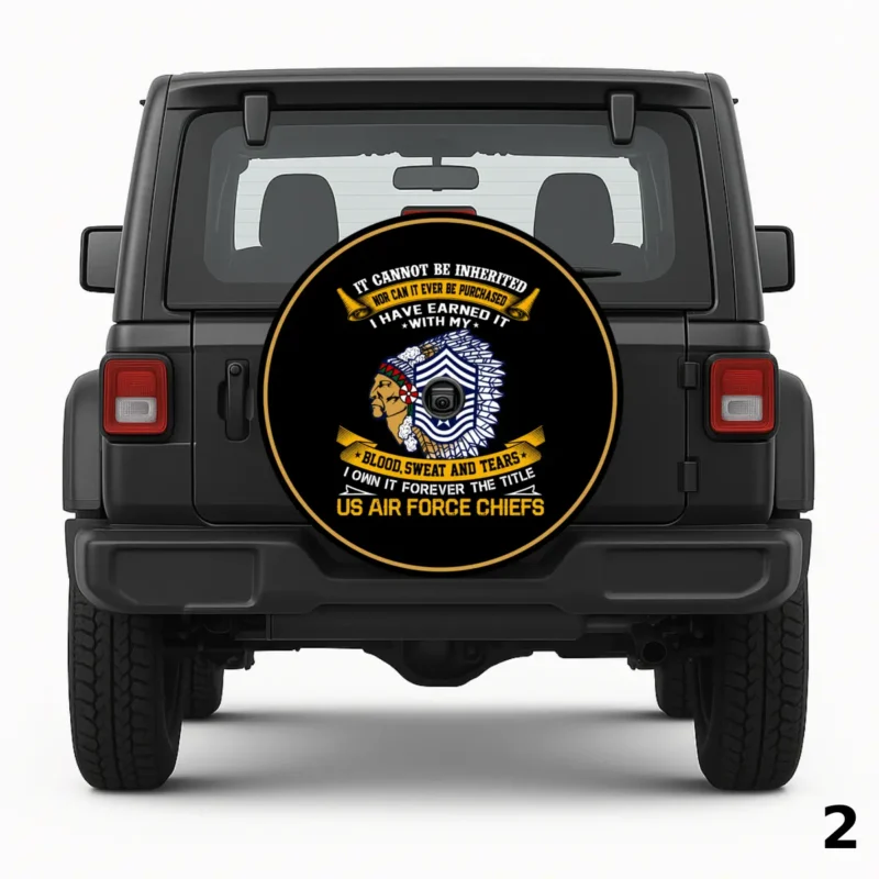 =US Air Force Chiefs Spare Tire Cover