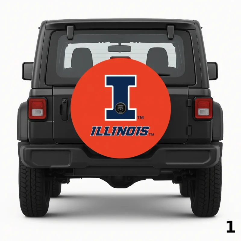 =University of Illinois Spare Tire Cover