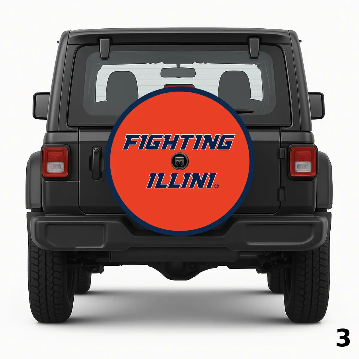 =University of Illinois Spare Tire Cover