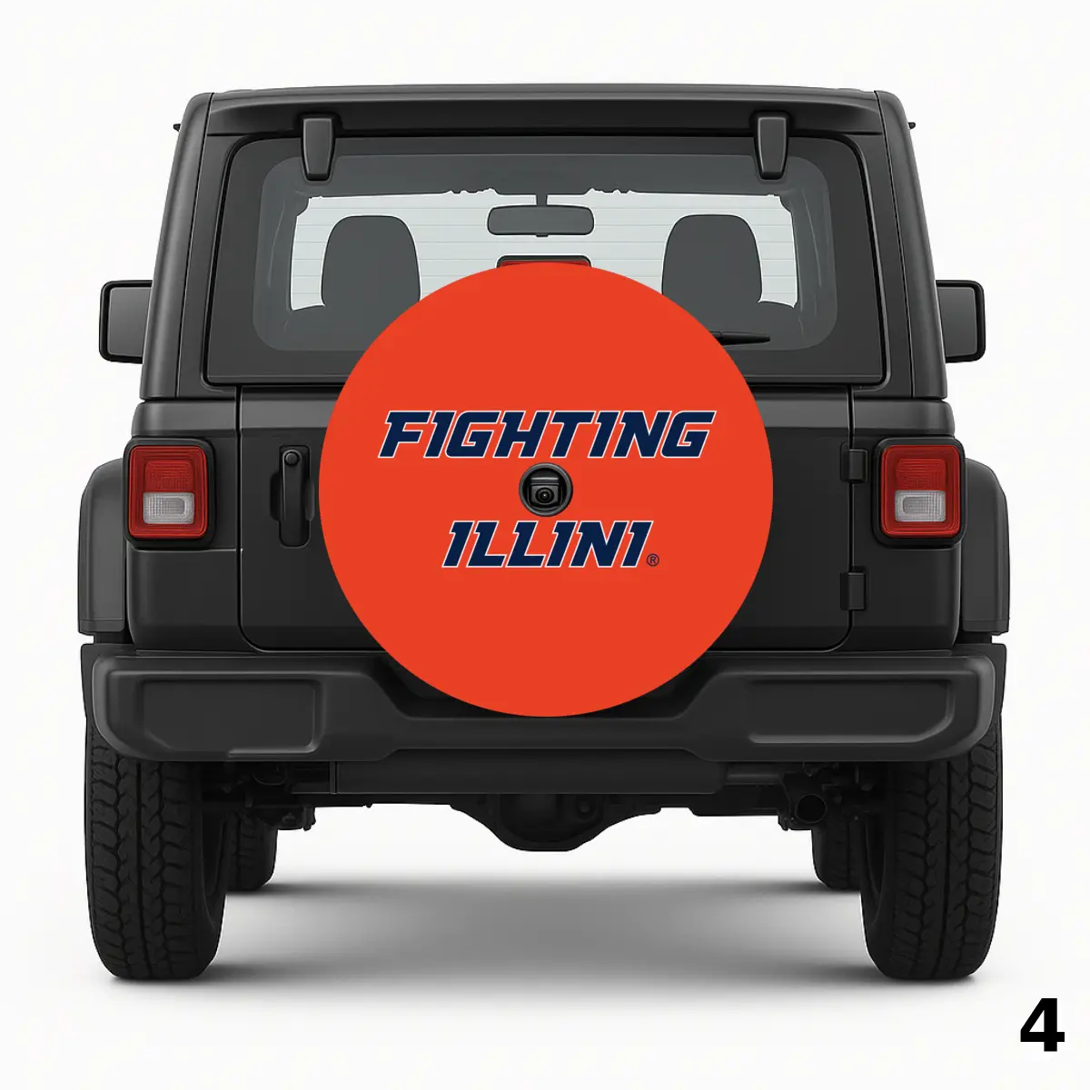 =University of Illinois Spare Tire Cover