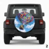 =Up House With Balloons Spare Tire Cover