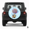 =Up House With Balloons Spare Tire Cover