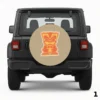 =Vintage Khaki Spare Tire Cover