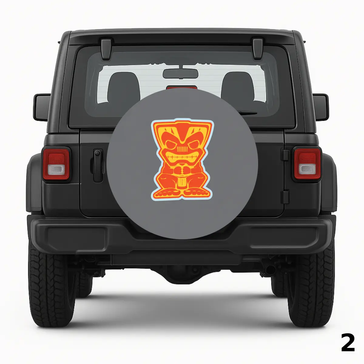 =Vintage Khaki Spare Tire Cover