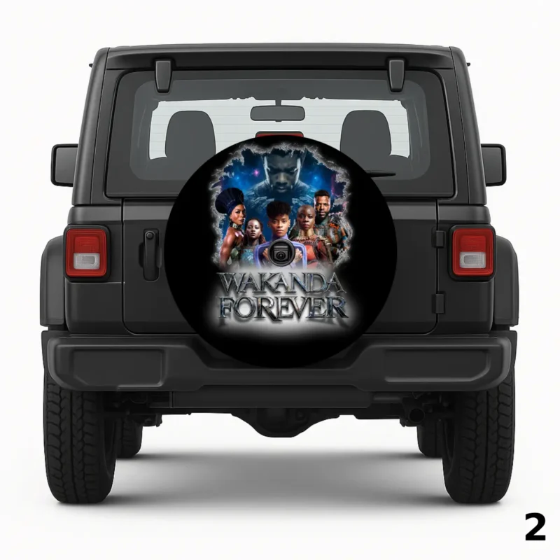 =Wakanda Spare Tire Cover