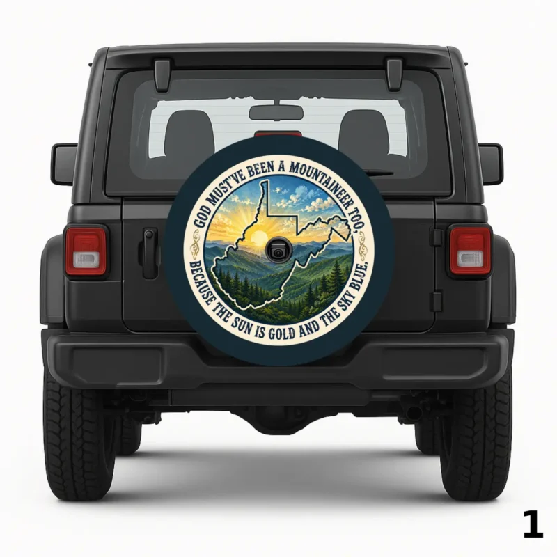 =West Virginia Spare Tire Cover