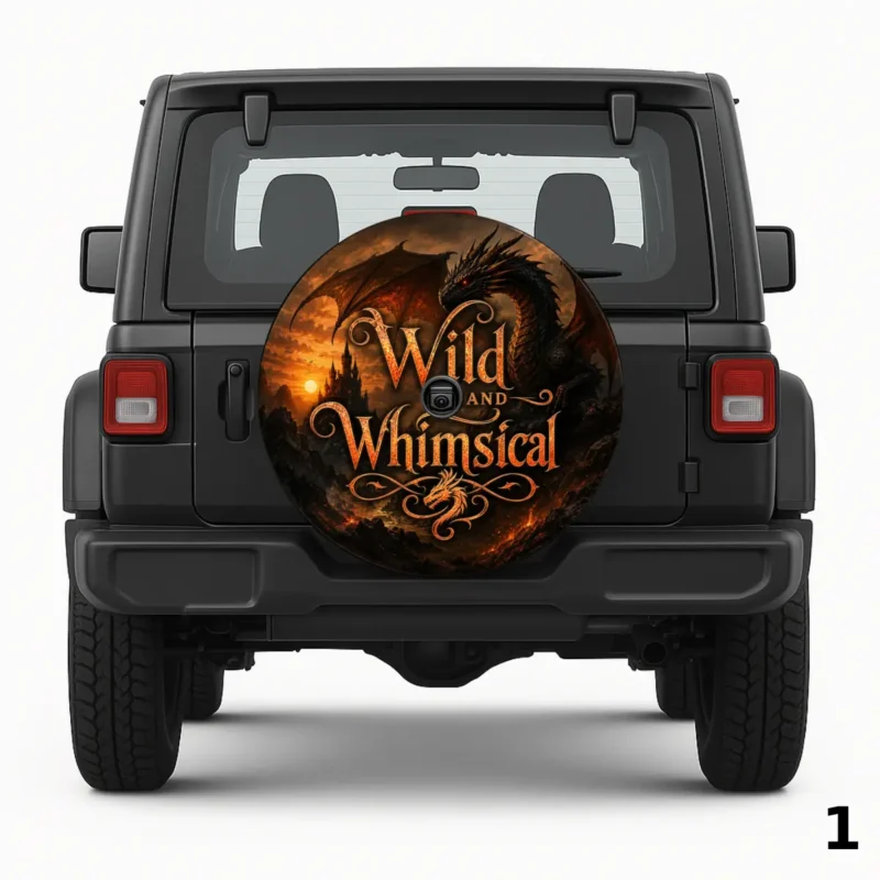 =Wild and Whimsical Spare Tire Cover