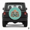 =Zen Mushroom Guy Spare Tire Cover