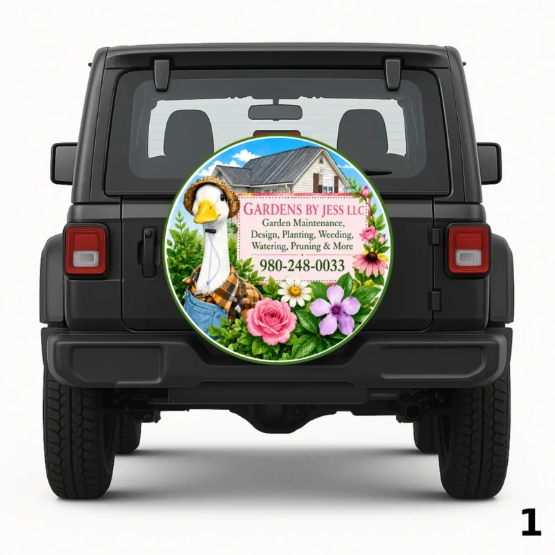 Gardens by Jess LLC Spare Tire Cover