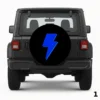 Lightning Bolt Spare Tire Cover