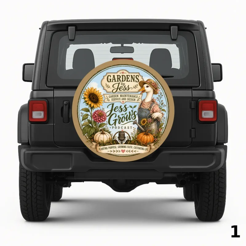Gardens by Jess LLC Spare Tire Cover