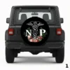 NP Logo With Flowers Spare Tire Cover