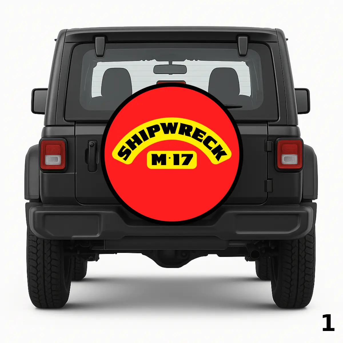 ShipWreck M 17 Spare Tire Cover