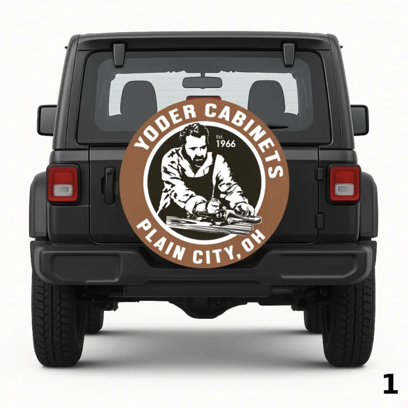 Yoder Cabinets Spare Tire Cover