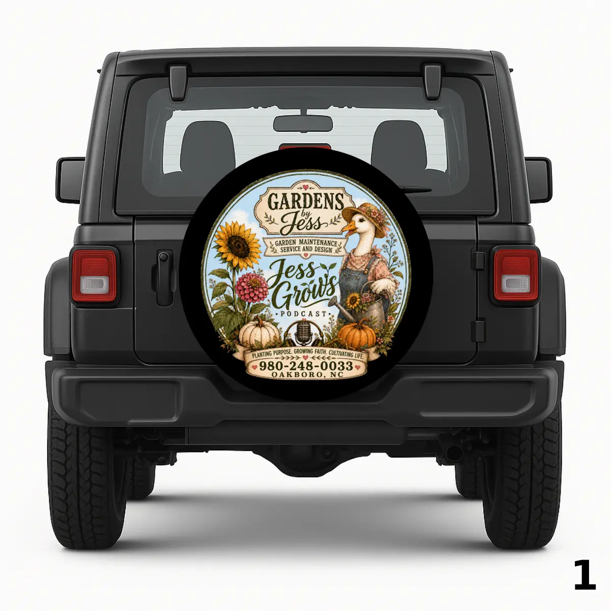 Gardens by Jess LLC Spare Tire Cover