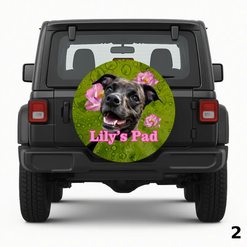 Lily's Pad Spare Tire Cover