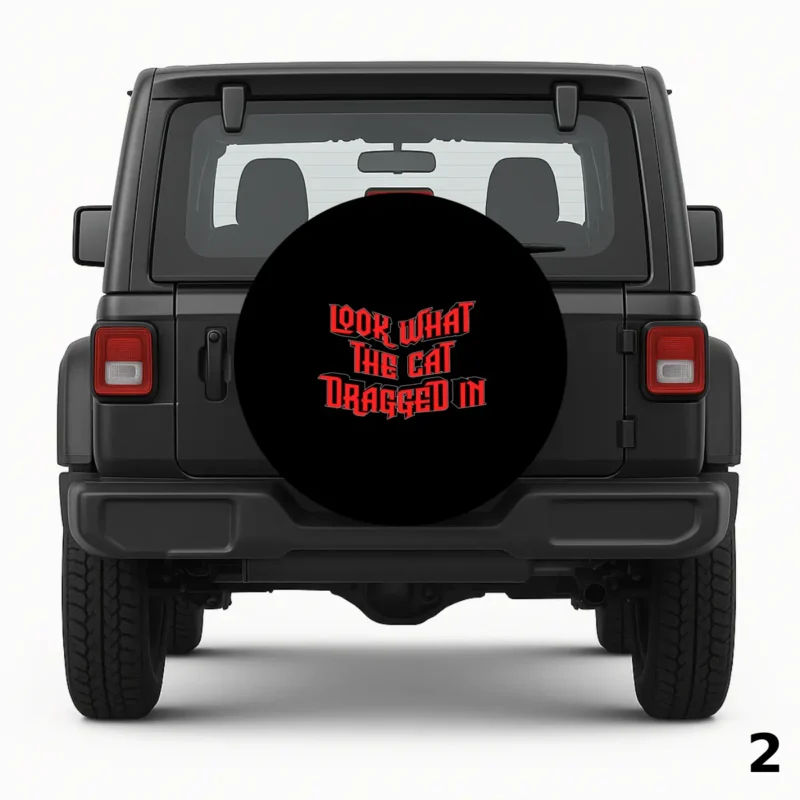 Look What the Cat Dragged In Spare Tire Cover