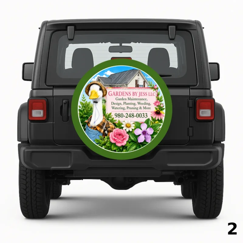 Gardens by Jess LLC Spare Tire Cover