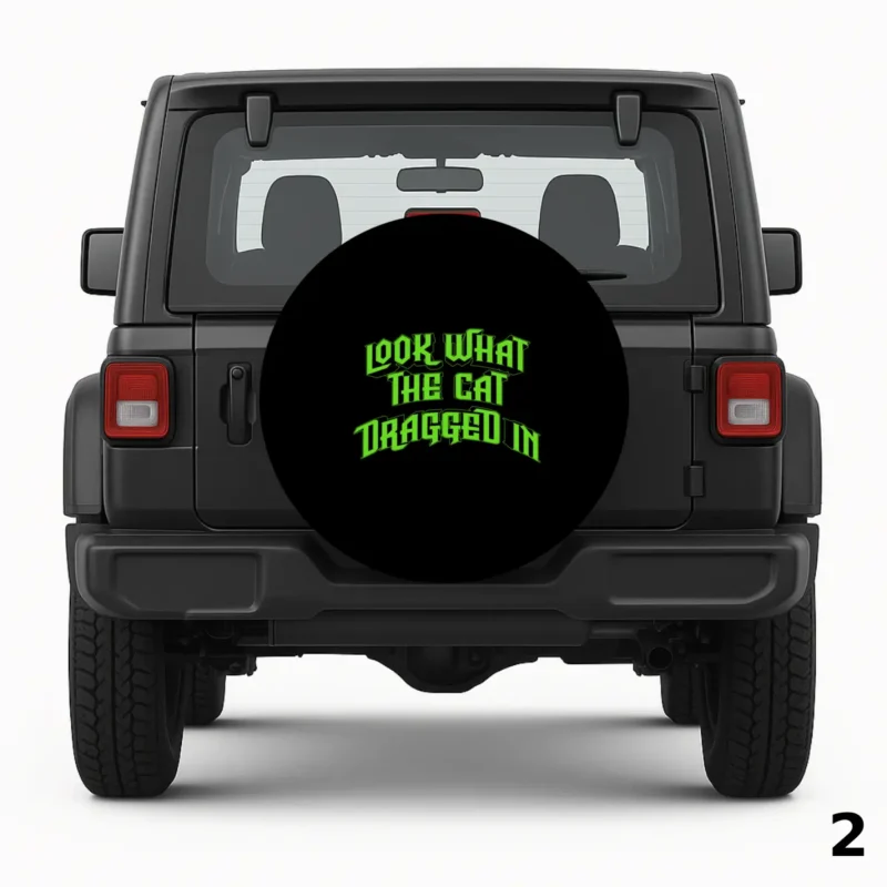 Look What the Cat Dragged In Spare Tire Cover