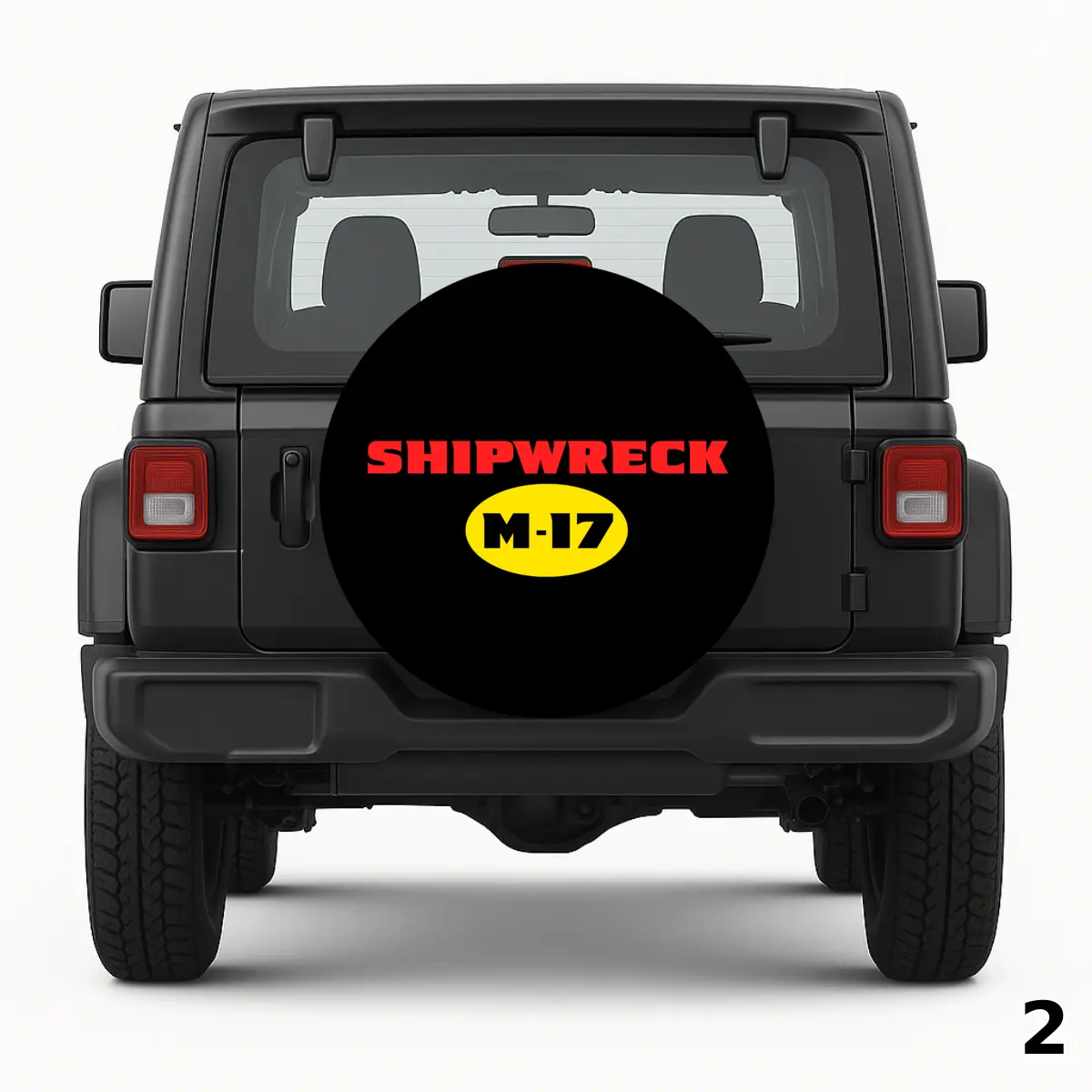 ShipWreck M 17 Spare Tire Cover