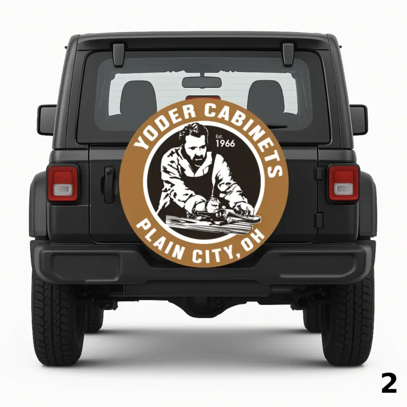 Yoder Cabinets Spare Tire Cover