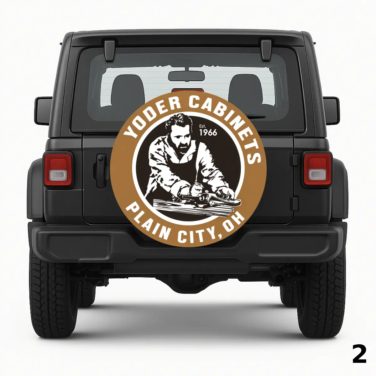 Yoder Cabinets Spare Tire Cover