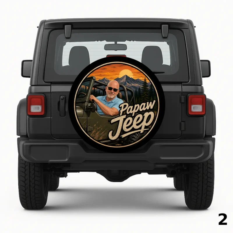 Papaw Jeep Spare Tire Cover