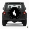Wyoming Steamboat Logo Spare Tire Cover