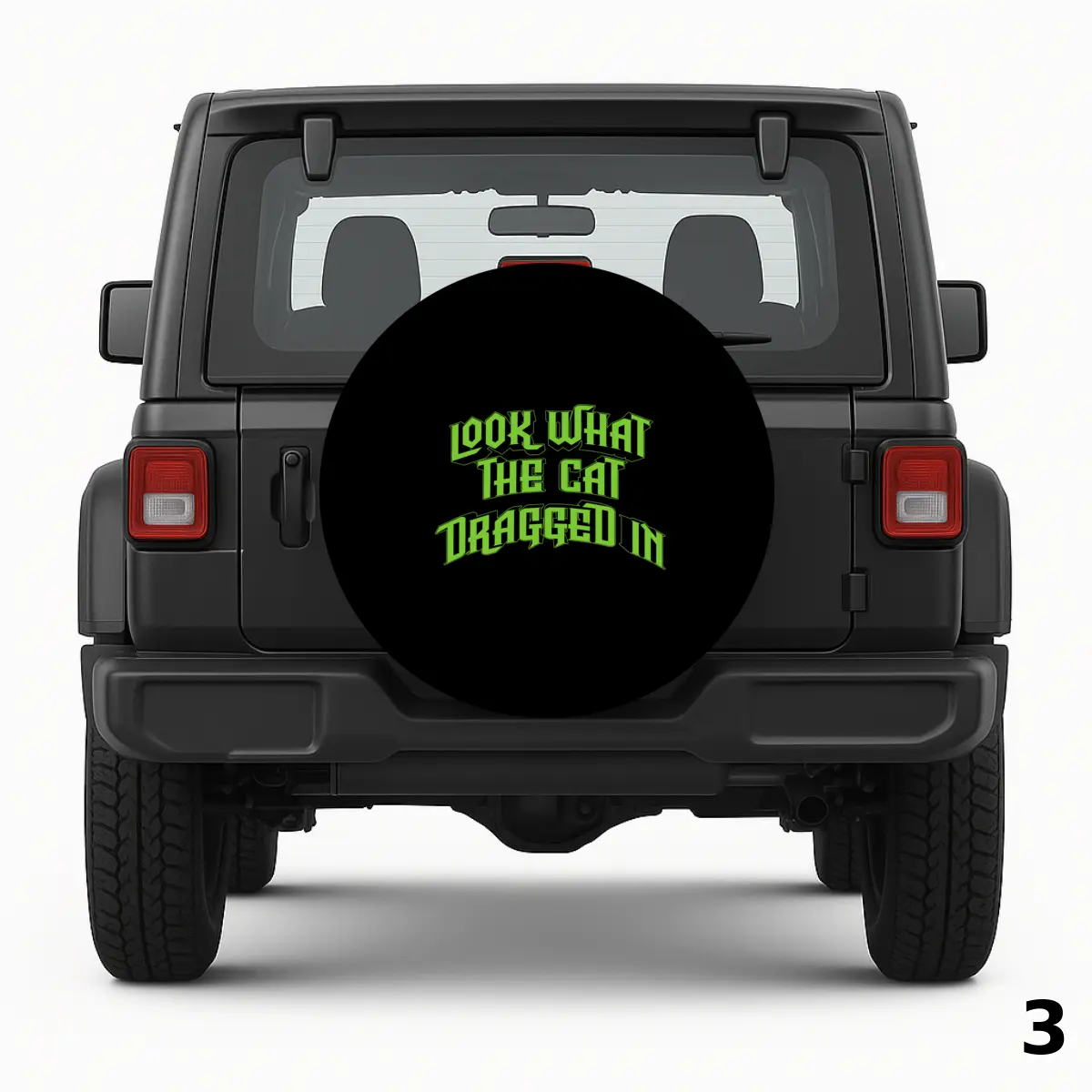 Look What the Cat Dragged In Spare Tire Cover