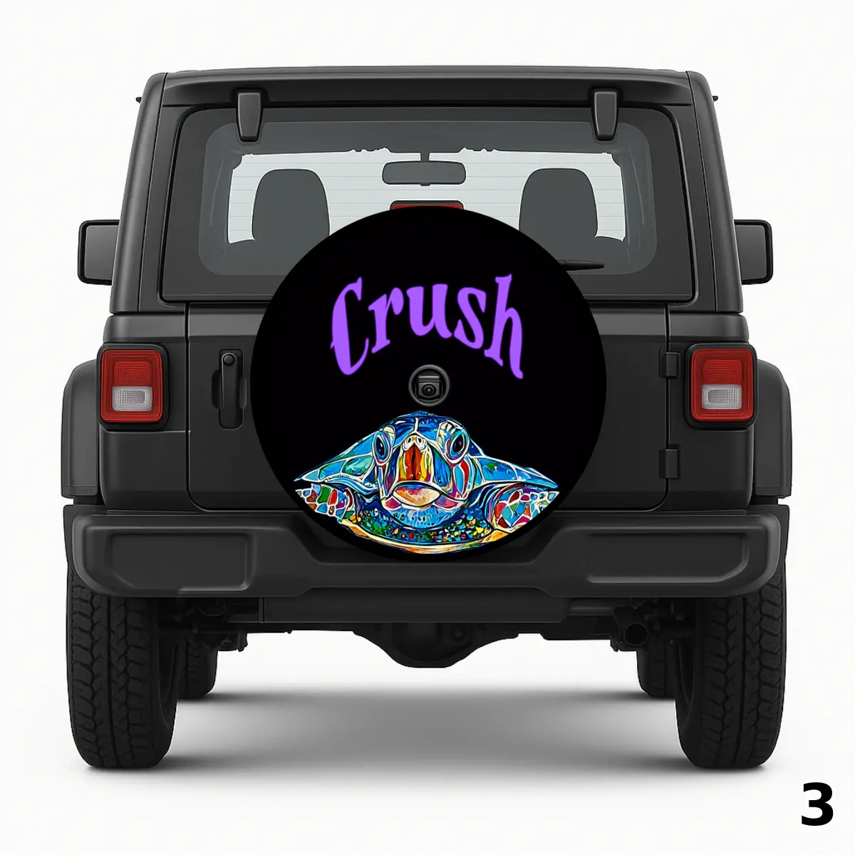 Crush Spare Tire Cover