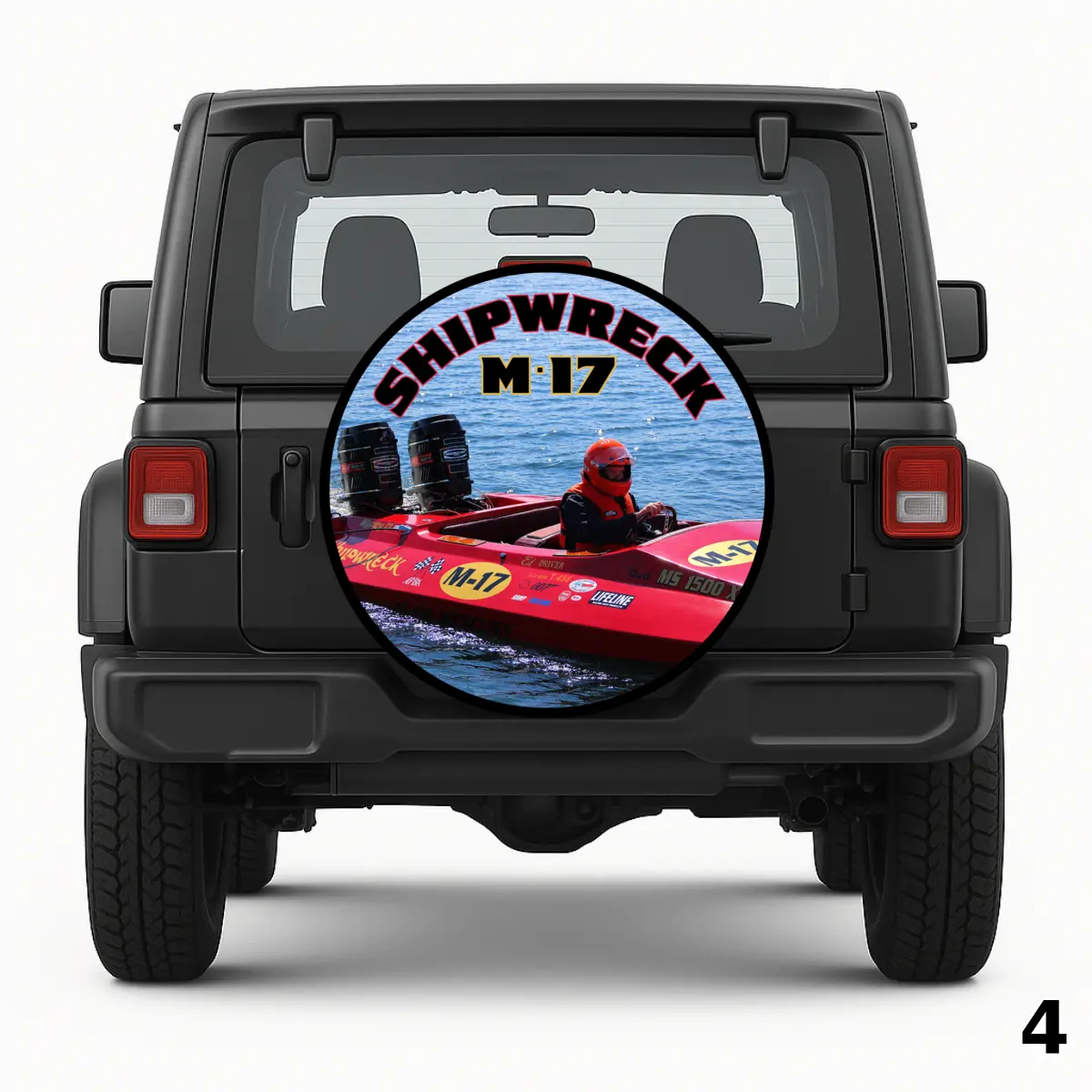 ShipWreck M 17 Spare Tire Cover
