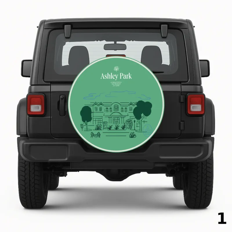 =A Beautiful Backdrop For Life Spare Tire Cover