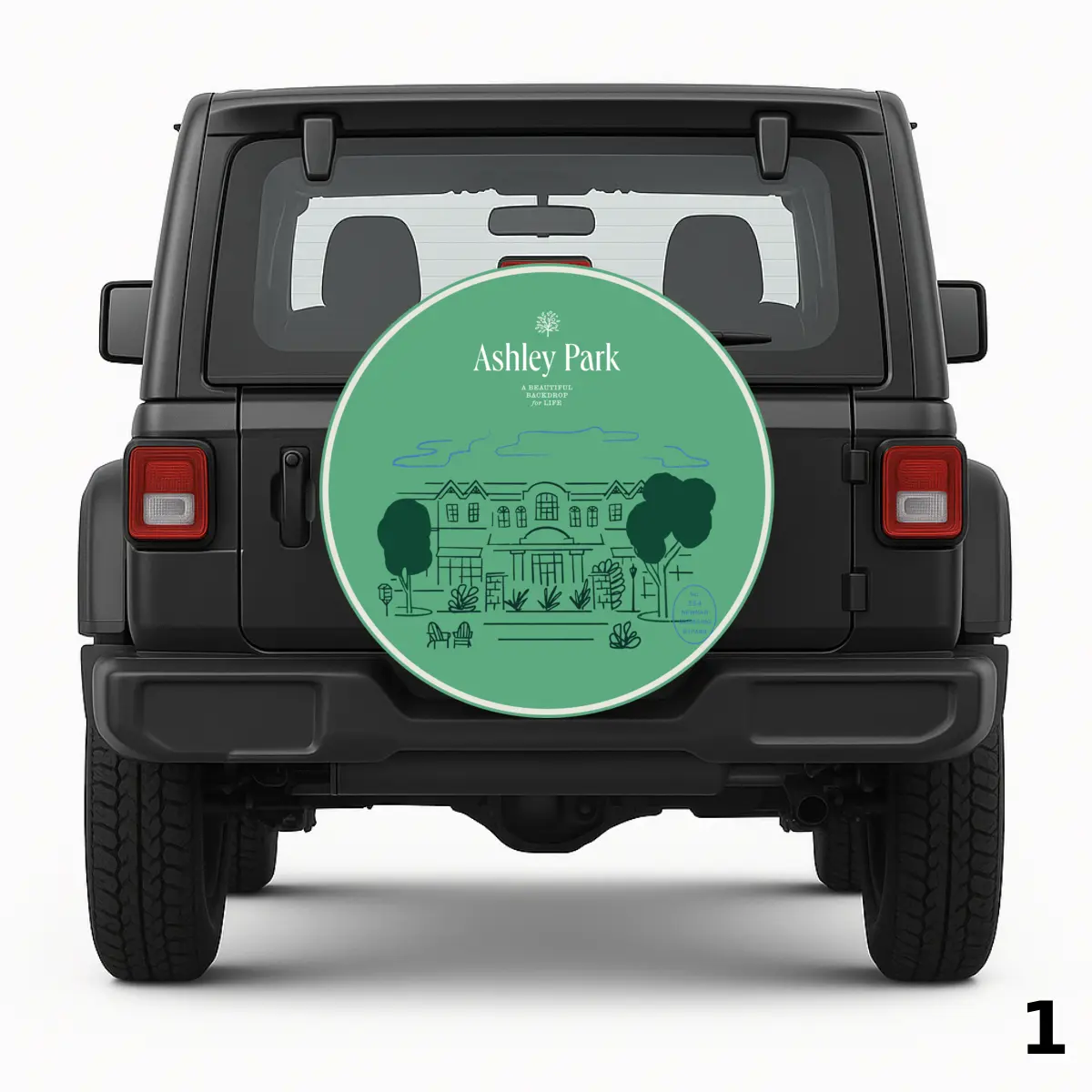 =A Beautiful Backdrop For Life Spare Tire Cover