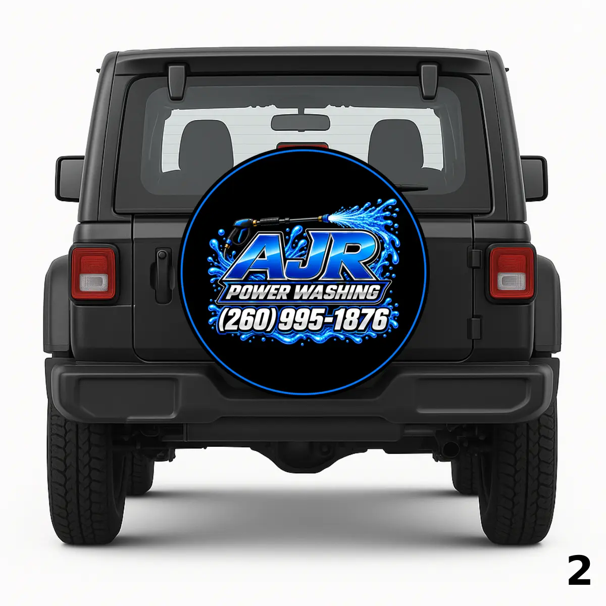 =AJR Power Washing Spare Tire Cover